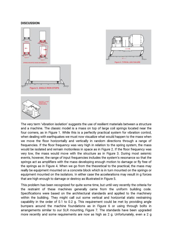 Seimic control Specification