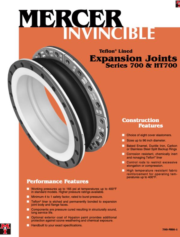 TEFLON EXPANSION JOINTS